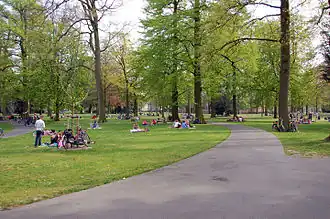 Le parc Valkenberg.