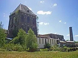 Vue de la tour du puits Hottinguer en 2010.