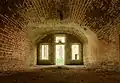 Chambrée dans le casernement de paix.