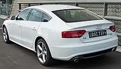 Audi A5 Sportback (2009–2011).
