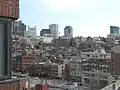 Vue de Cambridge Street, de Beacon Hill, 2010