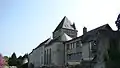Le château vu de l'Auxances.