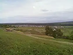 Vue du village.