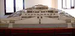 Maquette du sanctuaire de la Fortuna Primigenia au musée national d'archéologie prénestine.
