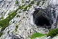 Entrée de la grotte d'Eisriesenwelt.