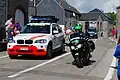 BMW X5 de la WPR de Liège lors d'une étape du Tour de France 2012 à Durbuy.