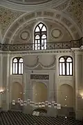 Mihrab à l'intérieur.