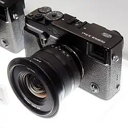 Le Fujiflim X-Pro 1.