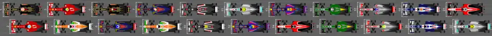 Schéma des résultats de la troisième séance d'essais libres du Grand Prix d'Australie 2013