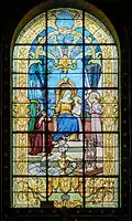 Vitrail de la chapelle Saint-Anne
