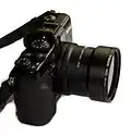 Nikon Coolpix P7100 équipé d'un filtre ND16