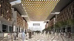 Msheireb Downtown Doha, Place Baharat, Doha, Qatar.