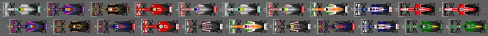 Schéma de la grille de départ du Grand Prix d'Allemagne 2013