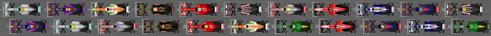 Schéma de la grille de qualification du Grand Prix de Belgique 2013