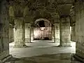 Le complexe souterrain du palais.