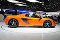 Vue de la McLaren 650 S au salon de Genève.