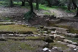 Ruines dans le parc