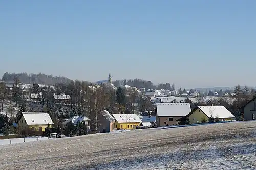 Vue de Studenec.