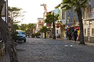 Rue principale à Santa Maria