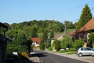La butte.