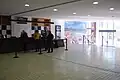 Biennale d'art contemporain de Lyon, 2015, entrée du musée d'art contemporain.