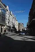 Vue depuis la rue du Château
