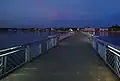 Garde-corps de la jetée d'Andernos.