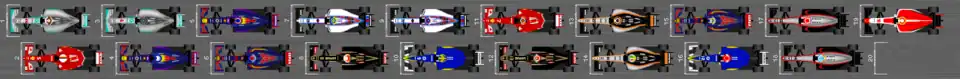 Schéma de la grille de qualification du Grand Prix de Malaisie 2015