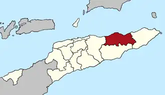 Localisation de (po) : Baucau