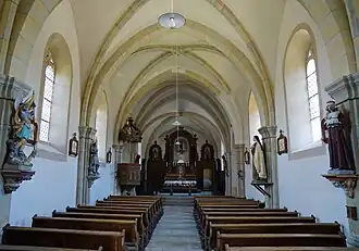 L'intérieur.