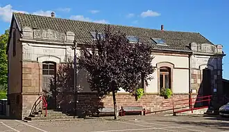 L'ancienne bibliothèque, ancienne salle d'asile.