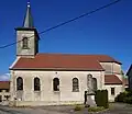 L'église Saint-Vaudre.