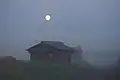 Une isba à Kimja. Juillet 2016.