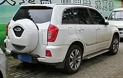 Chery Tiggo 3 arrière
