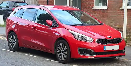 2016 Kia cee'd sw 3 ISG CRDi S-A 1.6 facelift Front