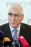 Allemagne : Theodor Waigel, ministre fédéral des Finances
