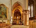 Le bras nord du transept
