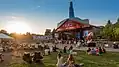 Lieu de festivités à la Fourche de Winnipeg