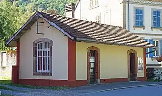 L'ancienne gare.