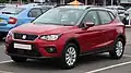 une voiture rouge