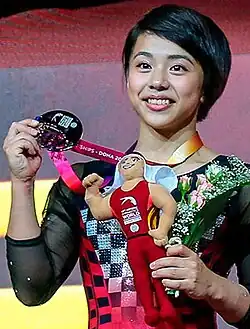 Description de l'image 2018 World Championships Murakami Mai.jpg.