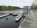 Le fleuve Oulujoki.