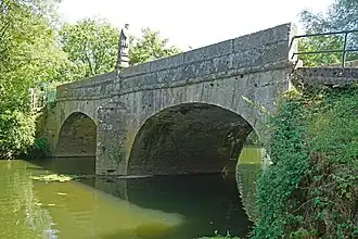 Le Durgeon au pont de Chemilly.