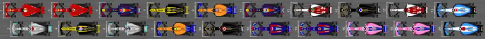 Schéma de la grille de qualification du Grand Prix du Canada 2019.
