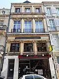 Façade ouest de l'ex-Théâtre des Arts (no&nbsp;52 rue Saint-Sernin).