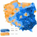 Deuxième tour de l'élection présidentielle polonaise de 2020.