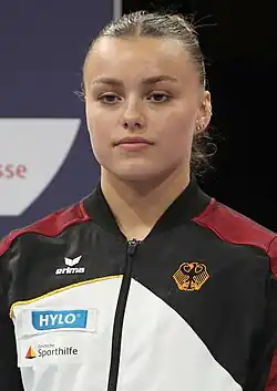 Description de l'image 2022-08-14 European Championships 2022 – Artistic Gymnastics Women's Apparatus Final Balance Beam by Sandro Halank–074.jpg.