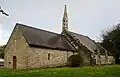 La chapelle de la Madeleine, vue extérieure d'ensemble.