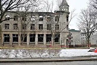 Image illustrative de l’article Incendie du 16 mars 2023 dans le Vieux-Montréal