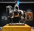 Modéle en bronze de la statue équestre de Louis XIV de François Girardon.